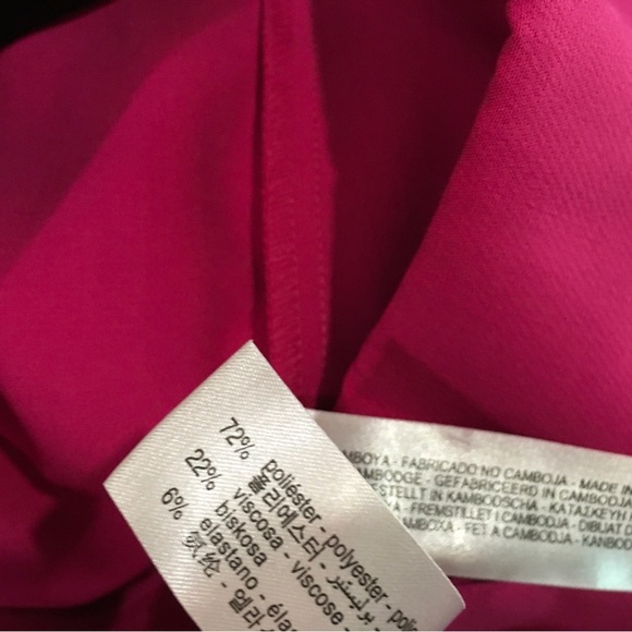 ZARA Pants Flare HIGH-WAIST TROUSERS HOT PINK Fuchsia Barbiecore NWT SIZE M - Picture 9 of 9